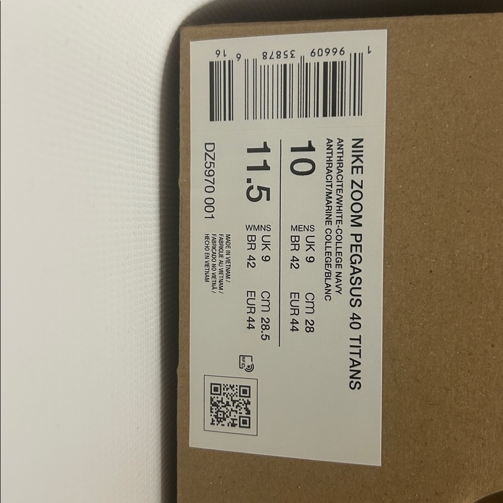 Nike Zoom Pegasus 40 Titans - Picture 5 of 5